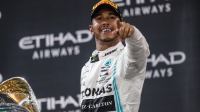 Photo of Lewis Hamilton wins Abu Dhabi GP to end 2019 on a high